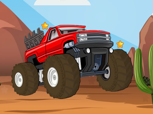 Monster Truck Hidden Stars Game Image