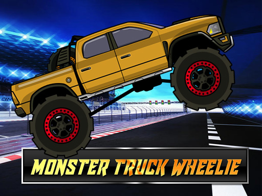 Monster Truck Wheelie Game Image
