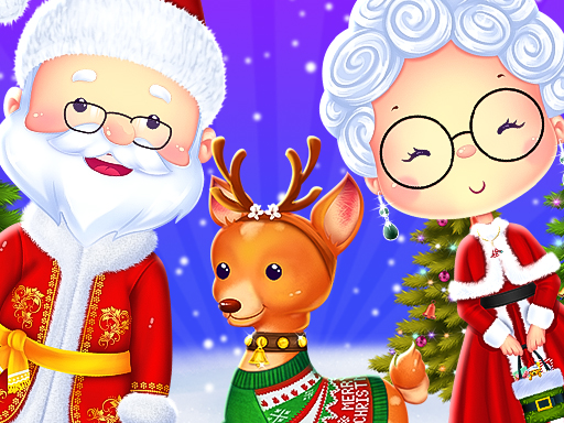 Mr And Mrs Santa Christmas Adventure Game Image