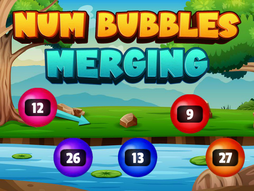 Num Bubbles Merging Game Image