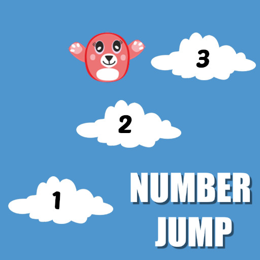 Number Jump Kids Educational Game Game Image