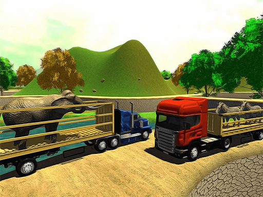 Offroad Animal Truck Transport Simulator 2020 Game Image