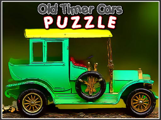 Old Timer Cars Puzzle Game Image