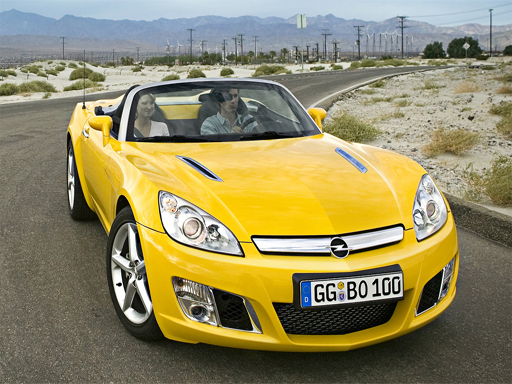 Opel GT Puzzle Game Image
