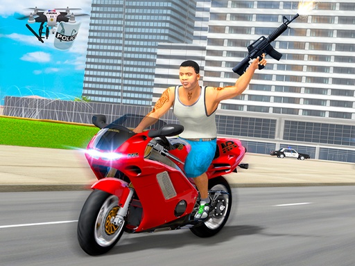 Open World Crime City Shooting Game Image