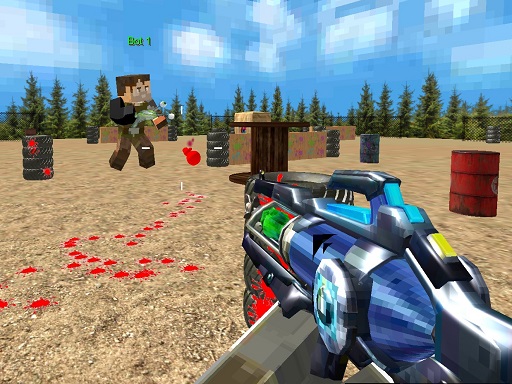 PaintBall Fun Shooting Multiplayer Game Image