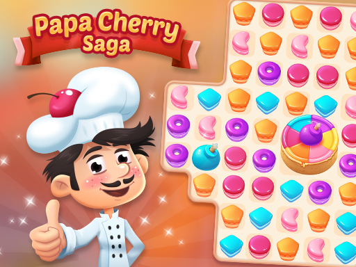 Papa Cherry Saga Game Image