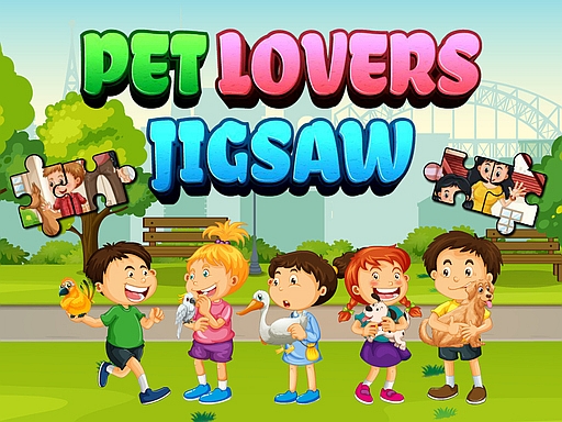 Pet Lovers Jigsaw Game Image