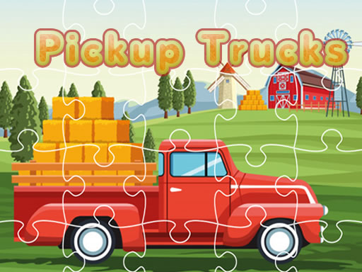 Pickup Trucks Jigsaw Game Image
