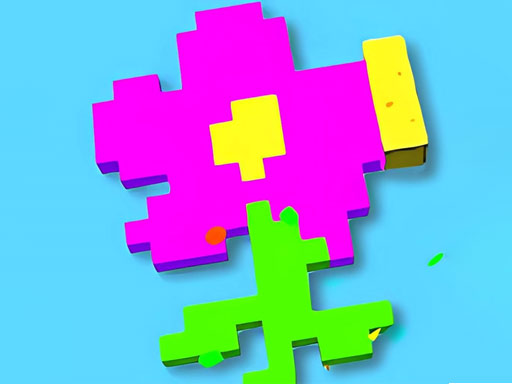 Pixel Block 3D Game Image