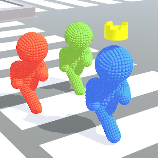 Pixel Bubbleman.io Game Image