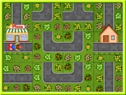 Pizza Delivery Puzzles Game Image