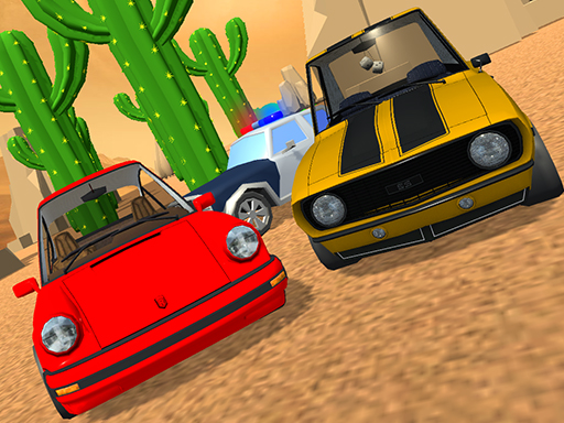 Police Car Chase Simulator Game Image