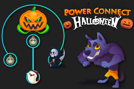 Power Connect Halloween Game Image