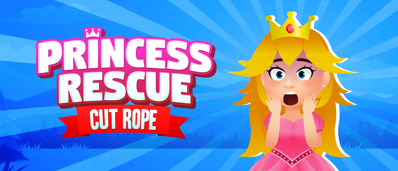 Princess Rescue Cut Rope Game Image