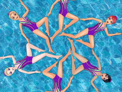 Princess Synchronized Swimming Game Image