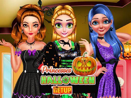 Princesses Halloween Getup Game Image