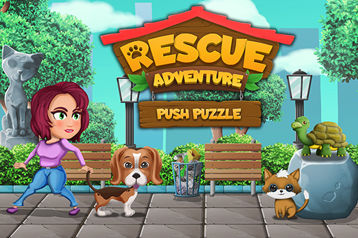 Push Puzzle Rescue Adventure Game Image