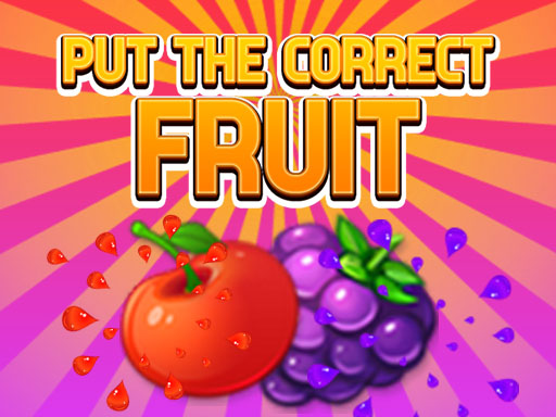 Put The Correct Fruit Game Image