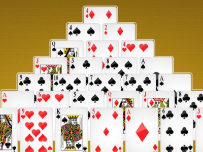 Pyramid Solitaire Game Image