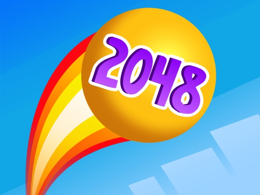 Rainbow Balls 2048 Game Image