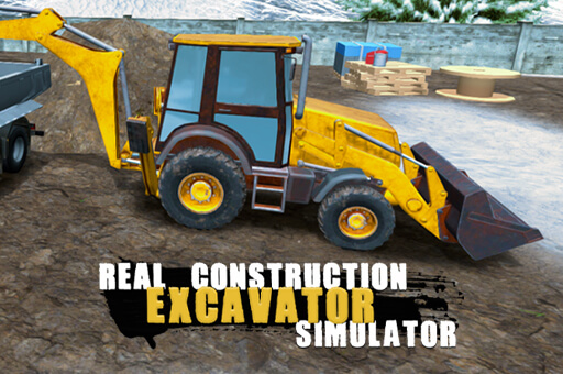 Real Construction Excavator Simulator Game Image