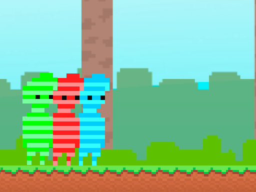 Red and Green Candy Forest Game Image