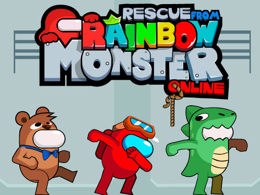 Rescue from Rainbow Monster Online Game Image