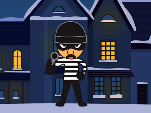 Robbers in the House Game Image