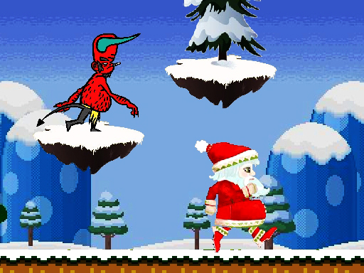 Santa Christmas Run Game Image