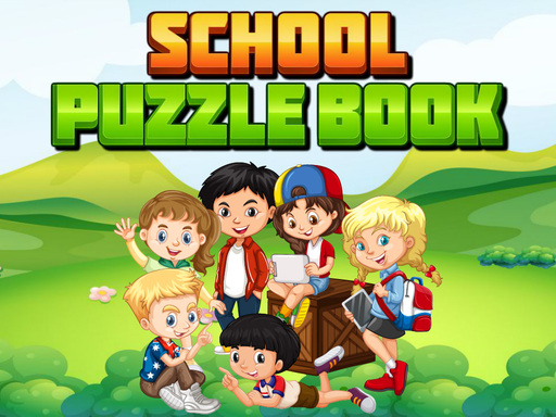 School Puzzle Book Game Image