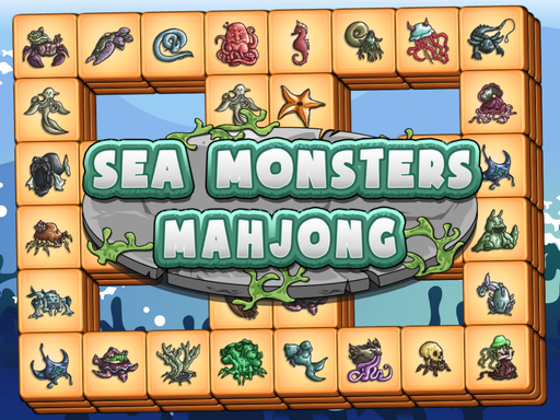 Sea Monsters Mahjong Game Image