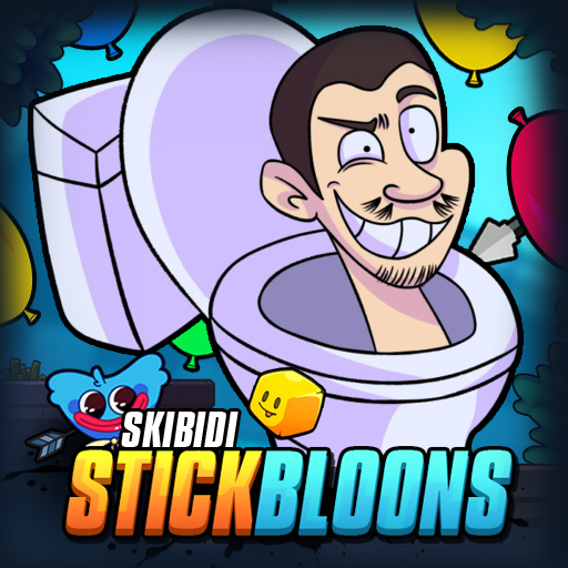 Skibidi StickBloons Game Image