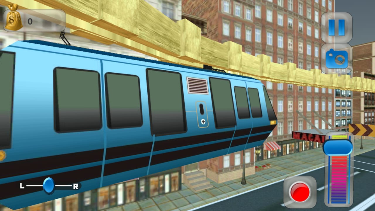 Sky Train Simulator : Elevated Train Driving Game Game Image