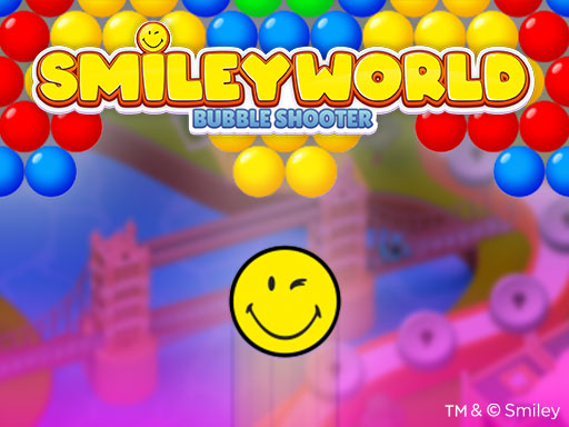 SmileyWorld Bubble Shooter Game Image