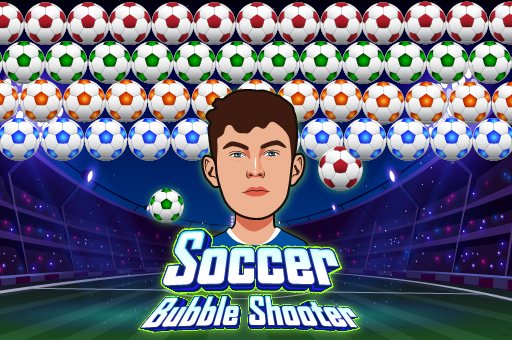 Soccer Bubble Shooter Game Image