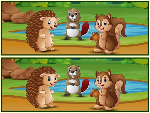 Spot The Differences Forests Game Image