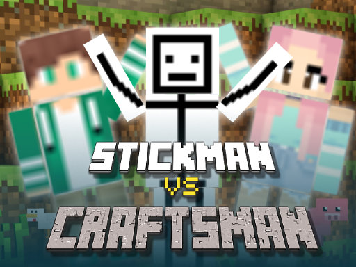 Stickman vs Craftsman Game Image