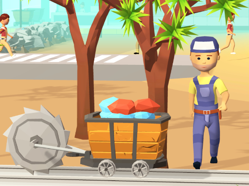 Stone Miner 3D Game Image