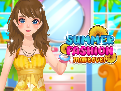 Summer Fashion Makeover Game Image
