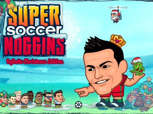 Super Soccer Noggins - Xmas Edition Game Image