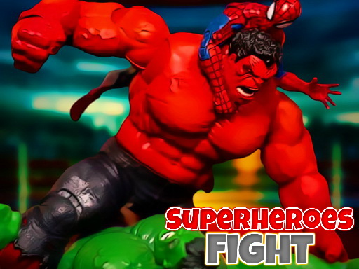 Superheroes Fight Game Image