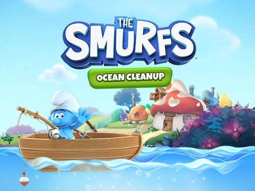 The Smurfs Ocean Cleanup Game Image