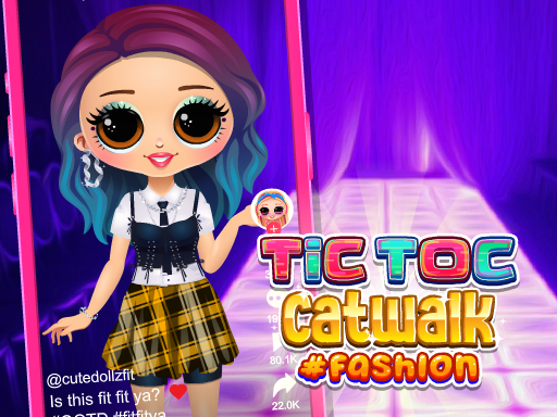 Tictoc Catwalk Fashion Game Image