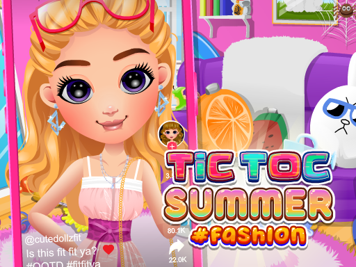 Tictoc Summer Fashion Game Image