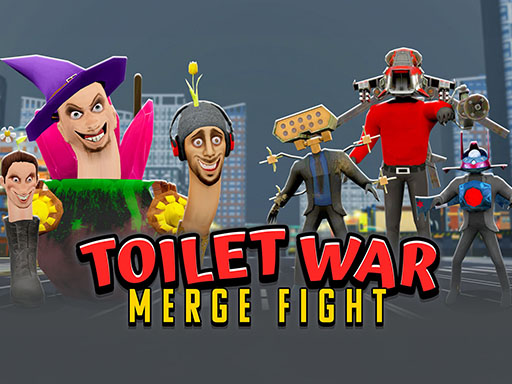 Toilet War: Merge Skibidi Game Image