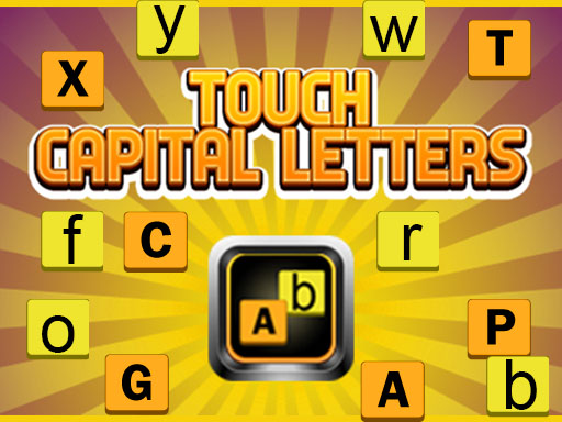 Touch Capital Letters Game Image
