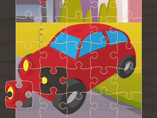 Toy Car Jigsaw Game Image