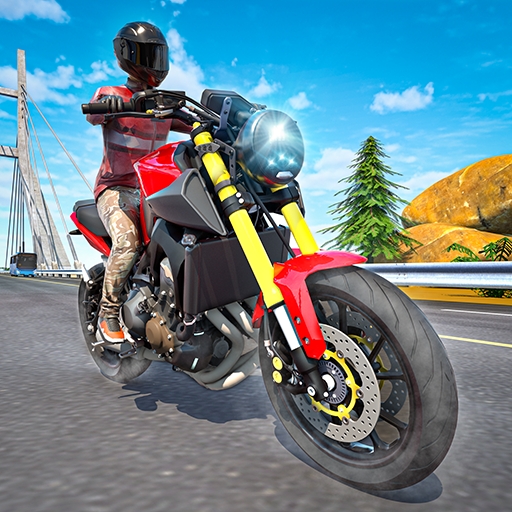 Traffic Rider Moto Bike Racing Game Image