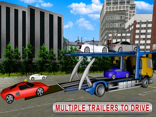 Trailer Cargo Truck Offroad Transporter Game Image